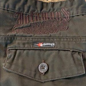 Men’s chocolate brown shorts